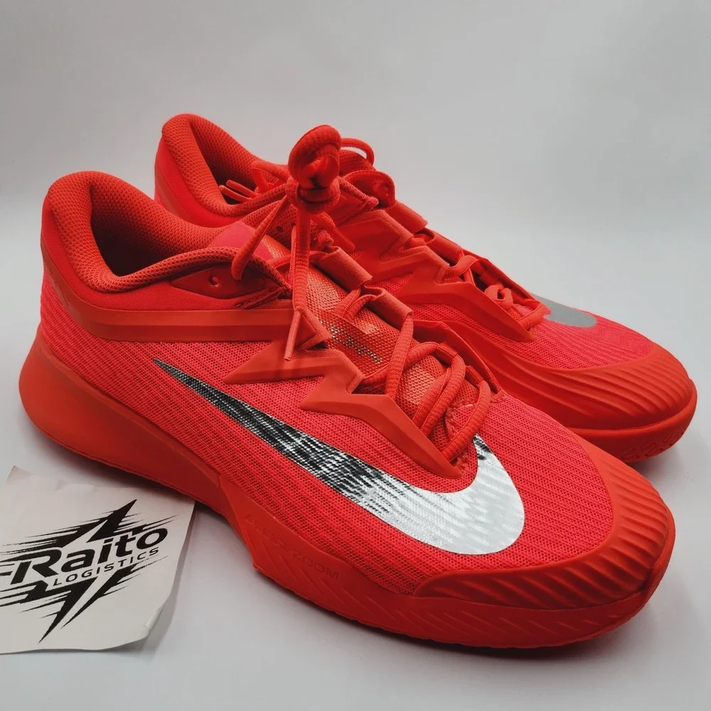 Womens Size 11.5 Nike Shoes Court Vapor Pro 3 HC PRM Bright Crimson HQ2550-600